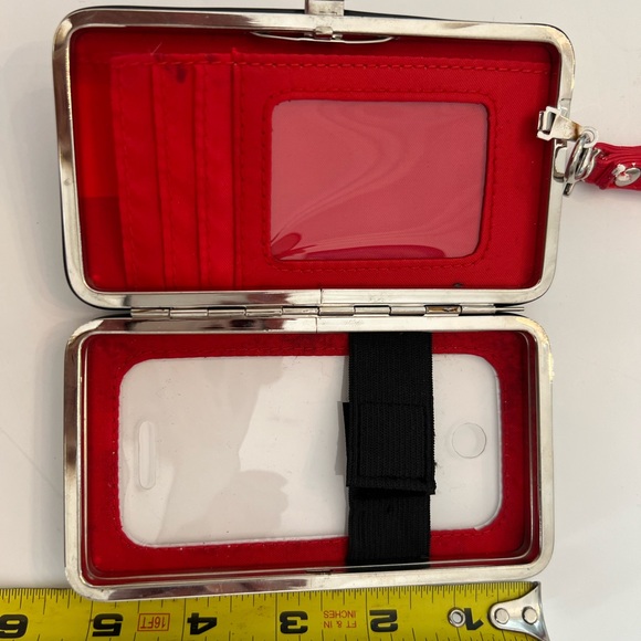 Hello Kitty Wallet Smart Phone Tech Case Wristlet Sanrio 2013 vintage - Picture 6 of 6